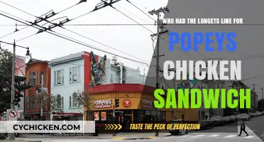 Popeyes Chicken Sandwich Craze: Which City Had the Longest Line?