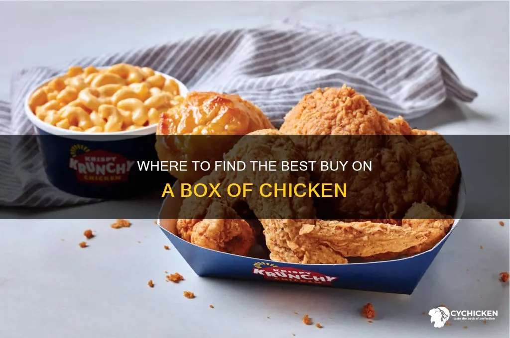 who has best buy on box of chicken
