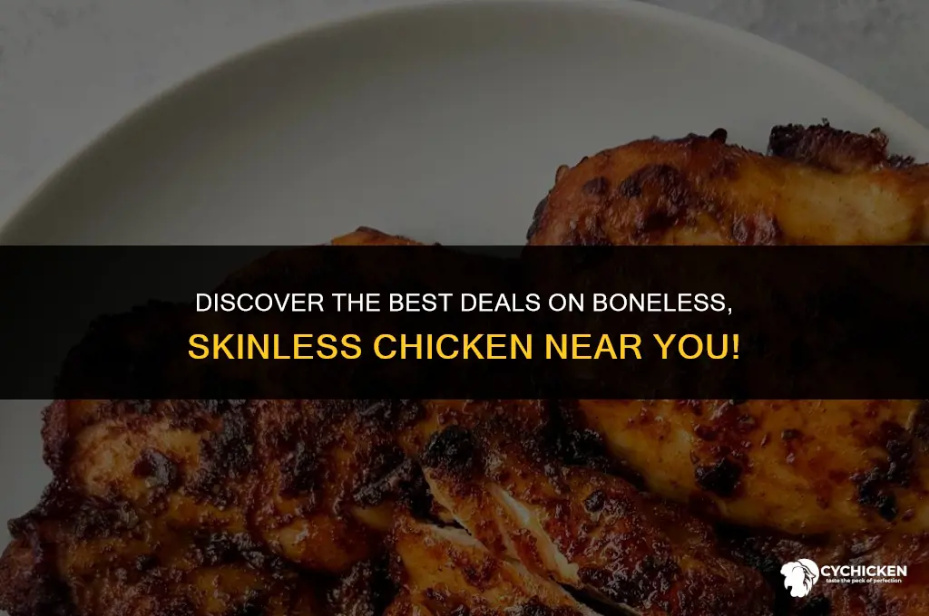 who has boneless skinless chicken on sale