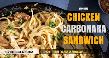 Who's Serving the Best Chicken Carbonara Sandwich Near You?