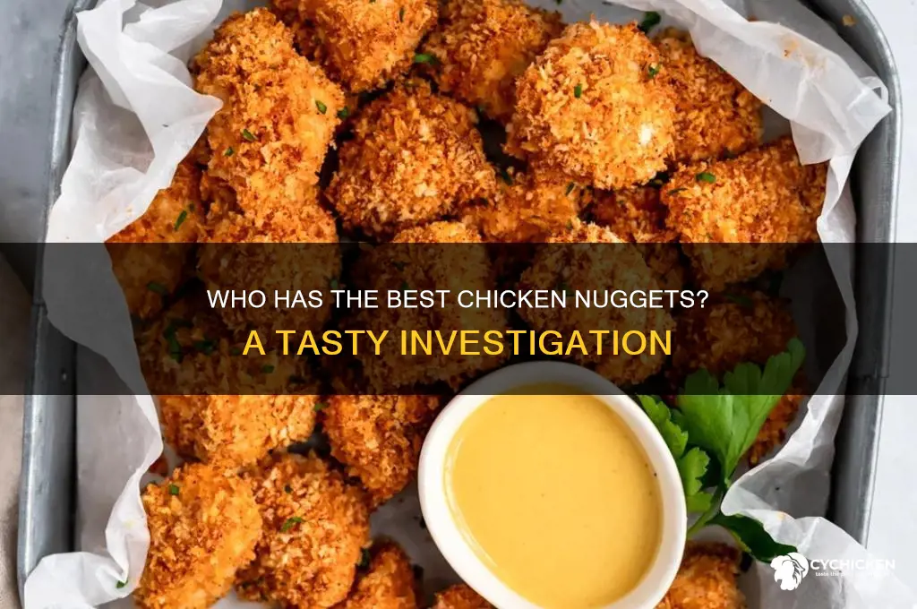 who has chicken nuggets