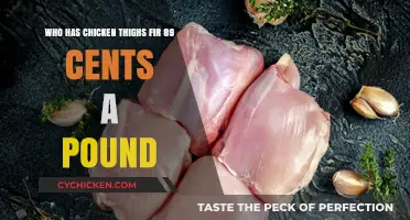Where to Find Chicken Thighs for 89 Cents a Pound