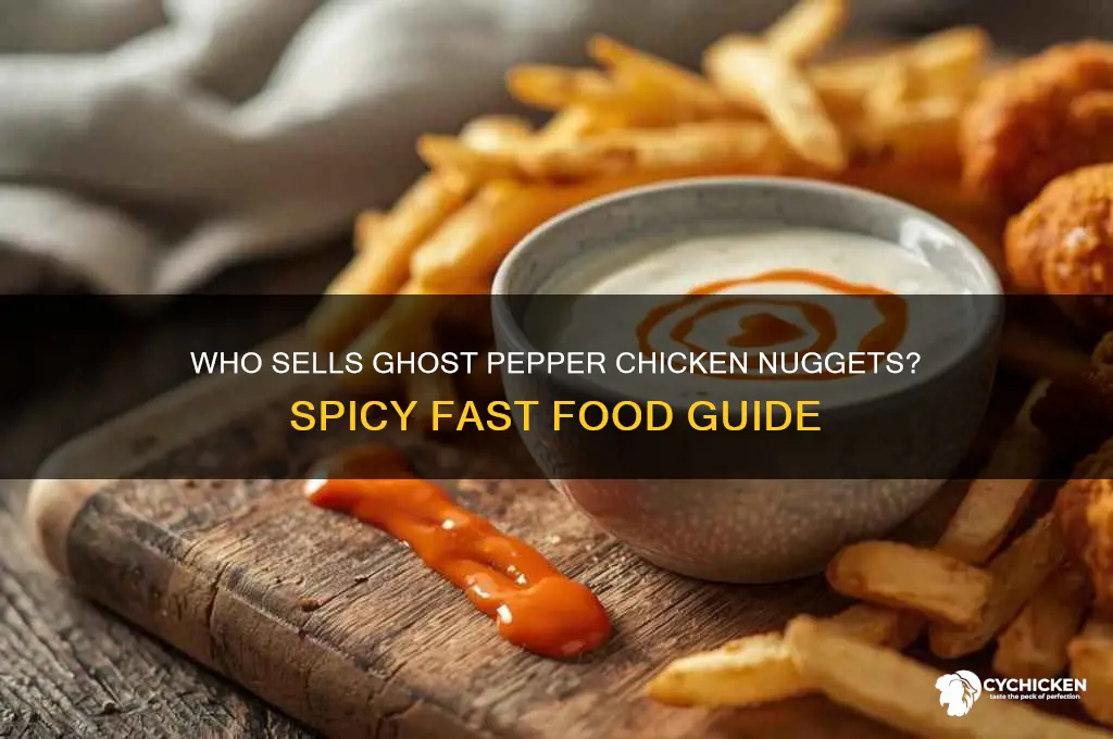 who has ghost pepper chicken nuggets