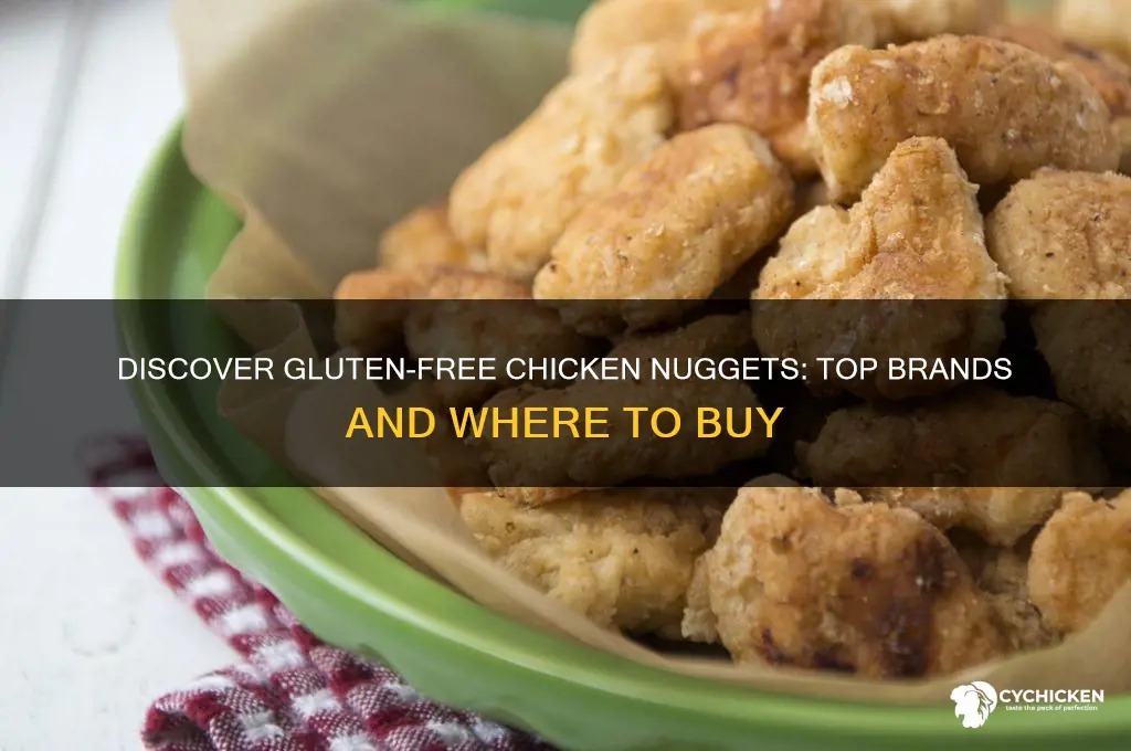 who has gluten free chicken nuggets
