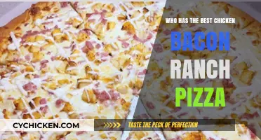 The Ultimate Chicken Bacon Ranch Pizza: Who Tops the List?