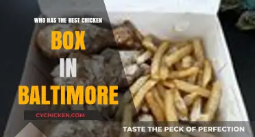 Baltimore's Best Chicken Box: A Tasty Quest for the Top Spot