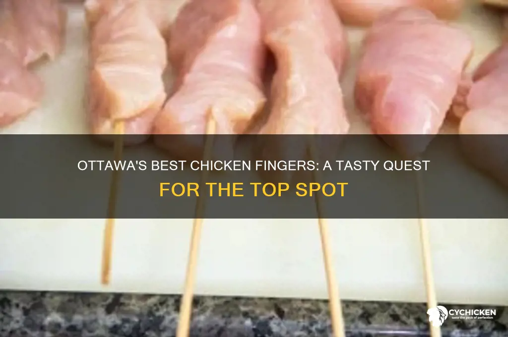 who has the best chicken fingers in ottawa