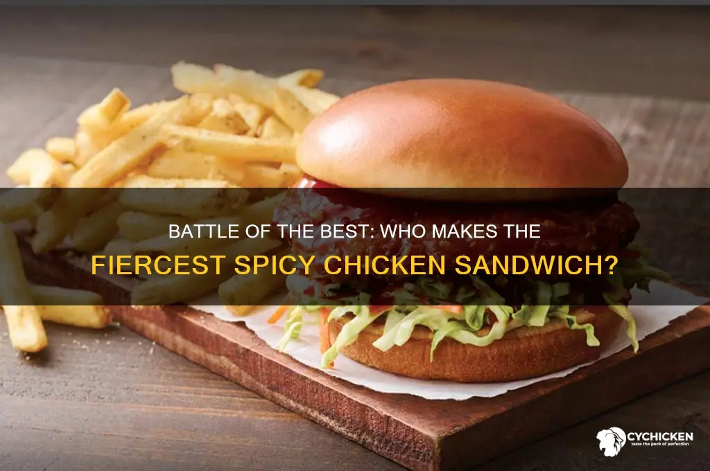 who has the best spicy chicken sandwich