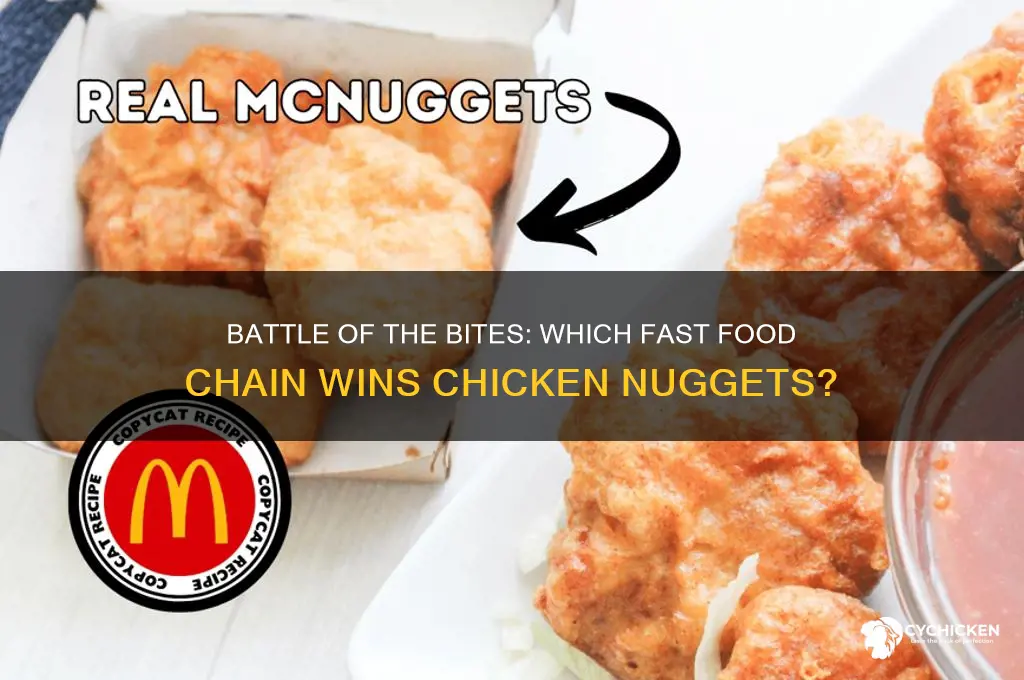 who has the better chicken nugget