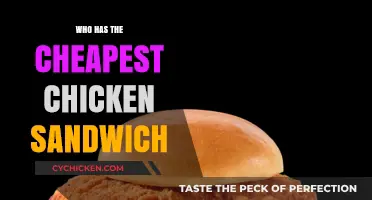 Budget-Friendly Bites: Where to Find the Cheapest Chicken Sandwich