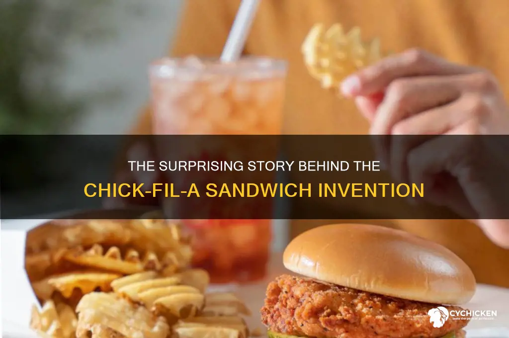 who invented the chick fil a sandwich