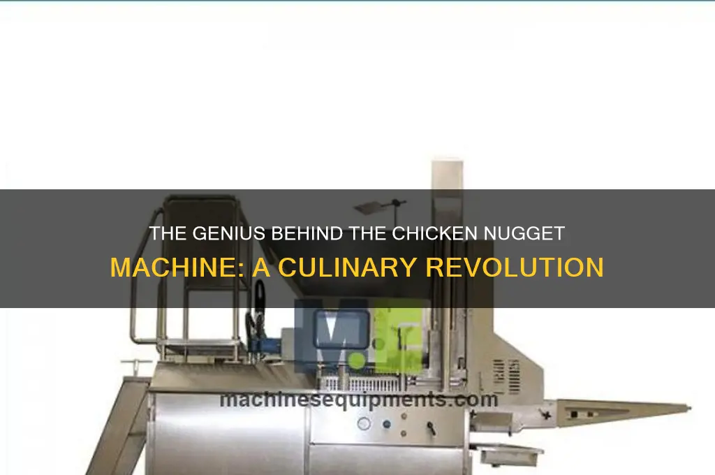 who invented the chicken nugget machine