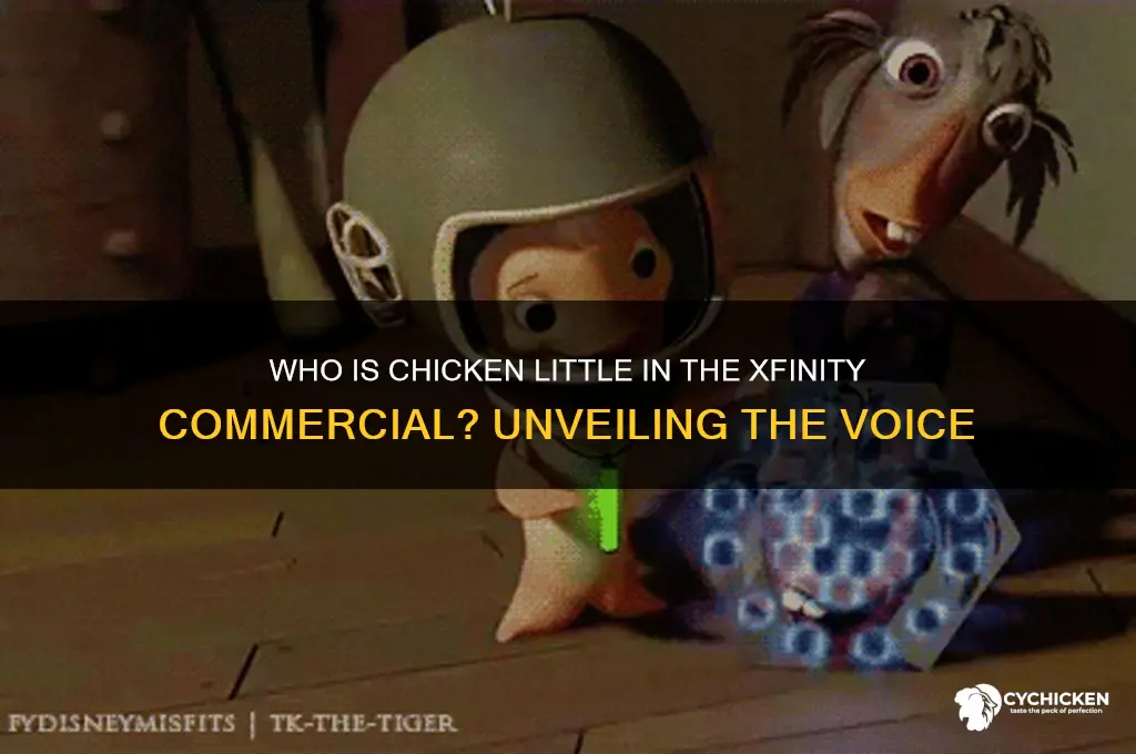 who is chicken little in the xfinity commercial