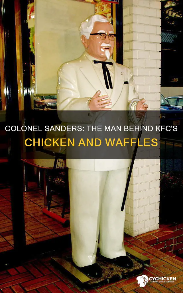 who is colonel sanders in kfc chicken and waffles