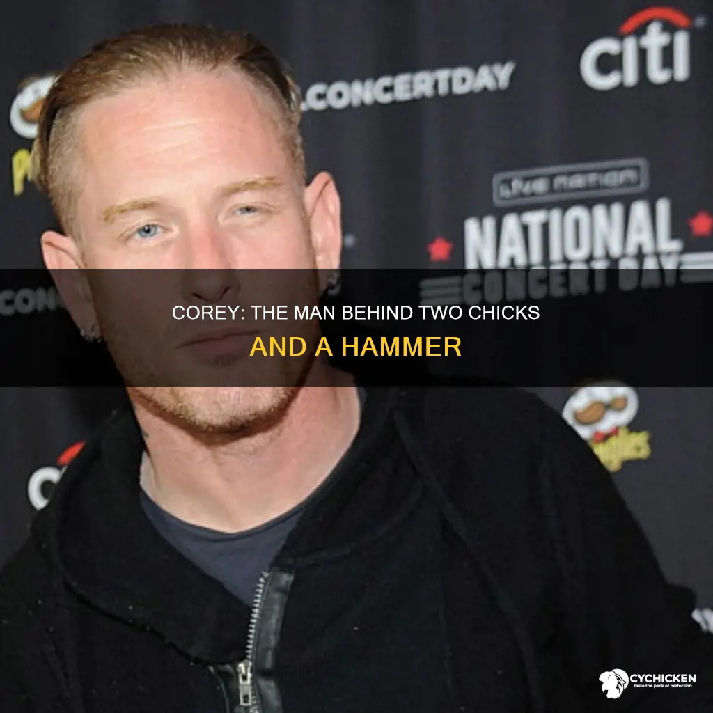 who is corey on two chick and a hammer corey