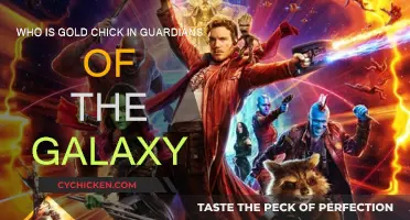 The Identity of the Gold Chick in Guardians of the Galaxy