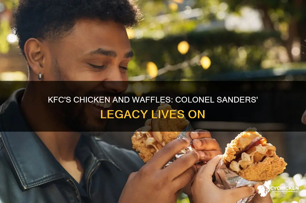 who is kfc chicken and waffles colonel sanders