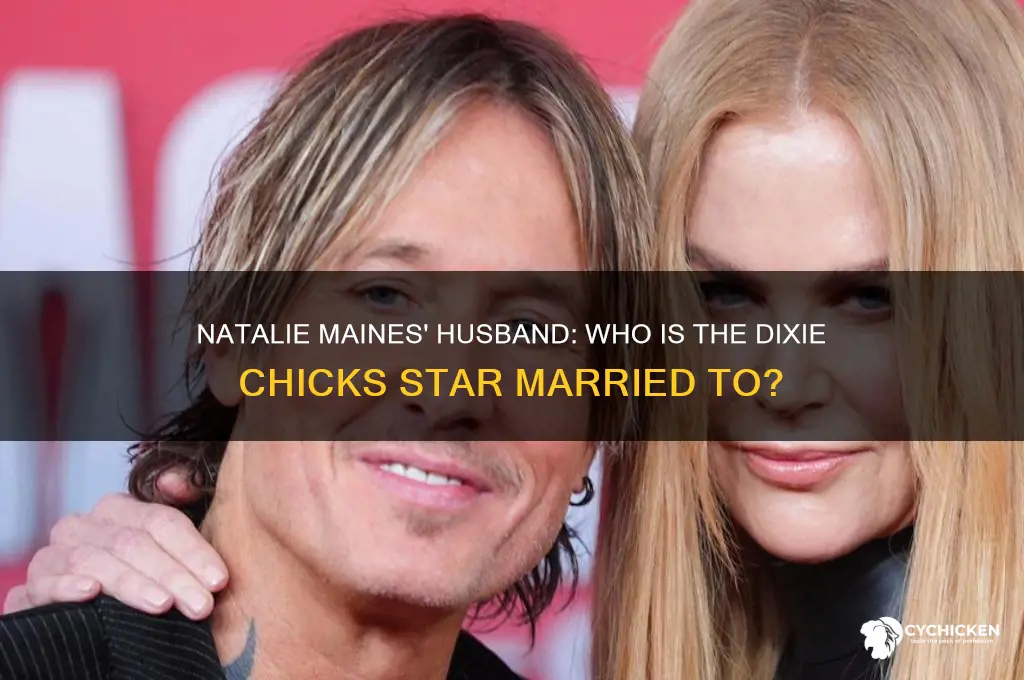 who is natalie from dixie chicks married to