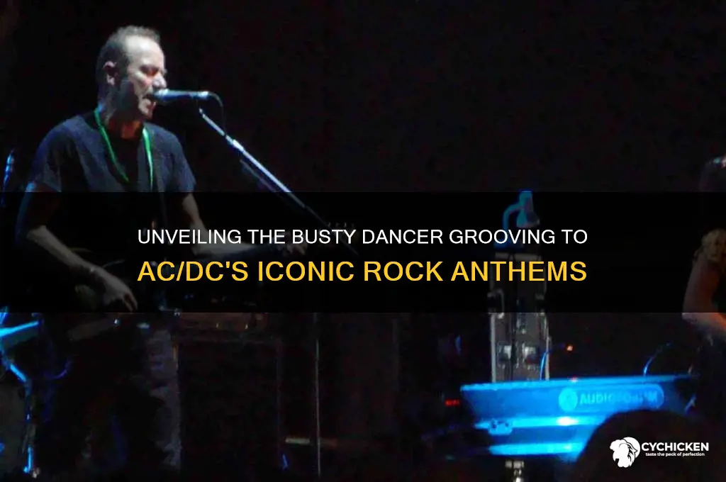 who is that busty chick dancing to acdc