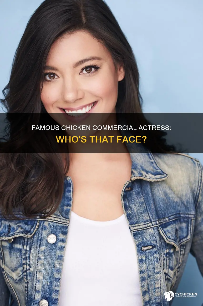 who is the actress who does the chicken commercials