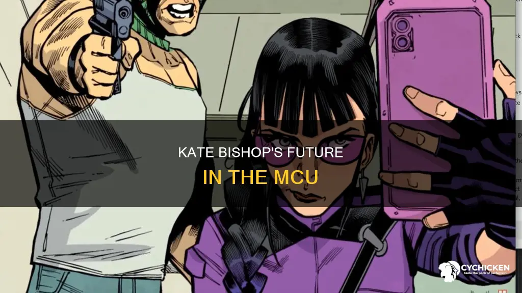 who is the chick at the end of hawkeye