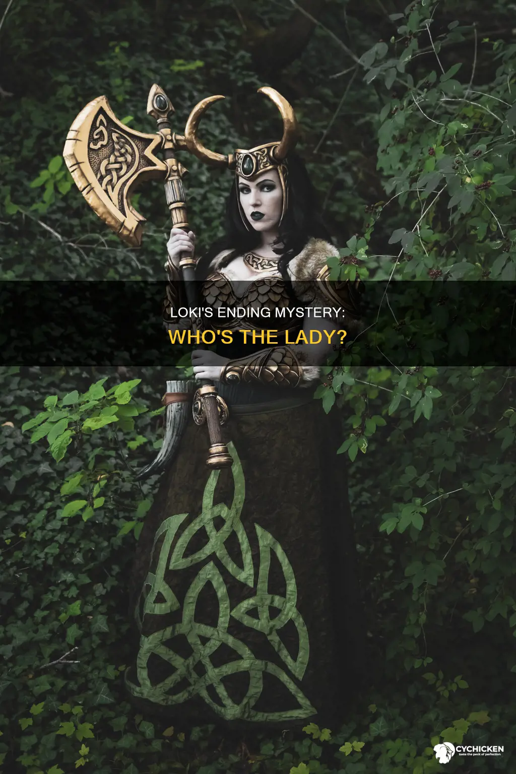 who is the chick at the end of loki