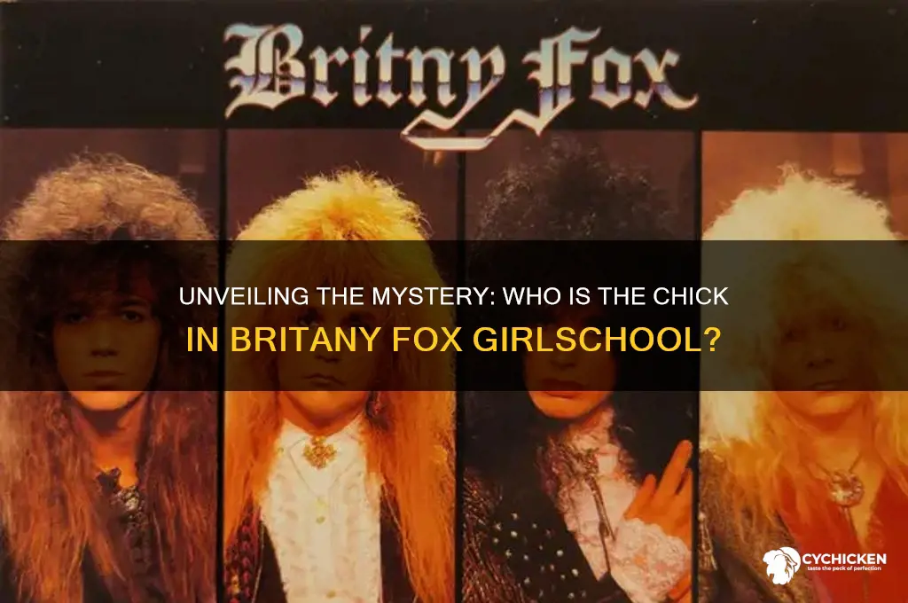 who is the chick in britany fox girlschool