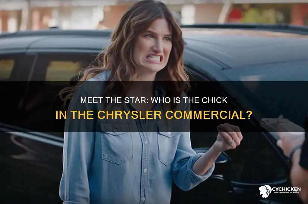 who is the chick in the chrysler commercial
