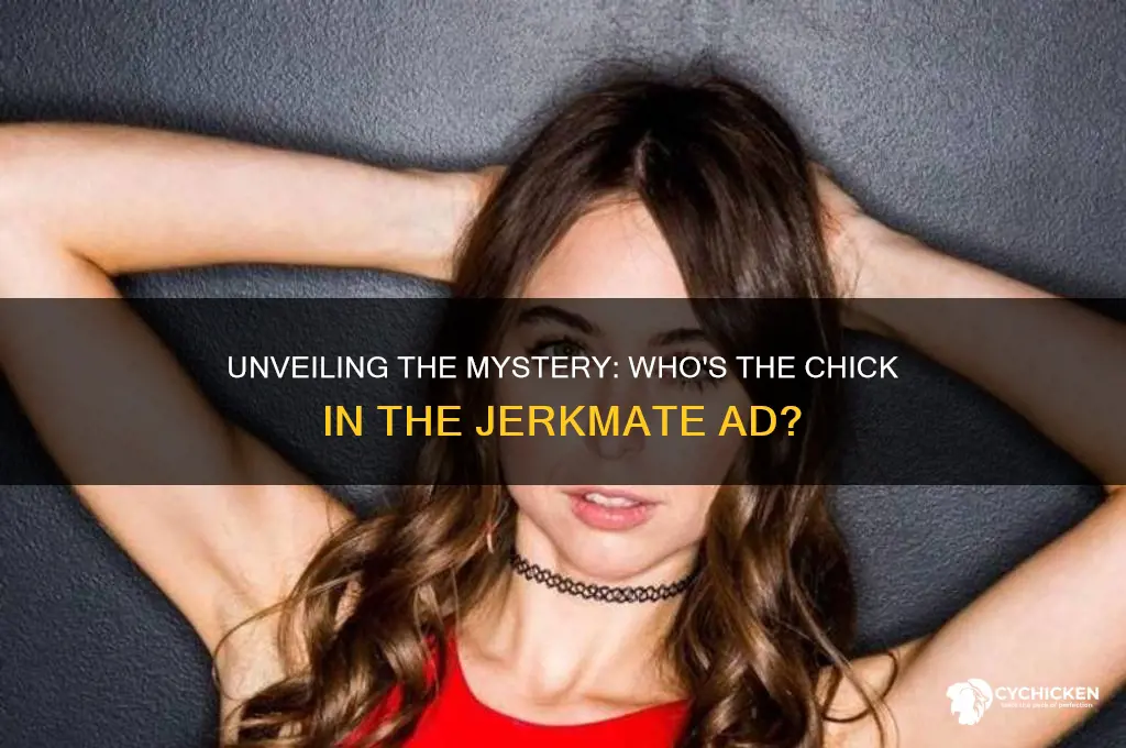 who is the chick in the jerkmate ad