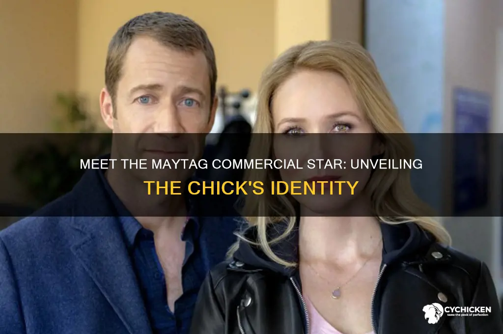 who is the chick in the maytag commercial