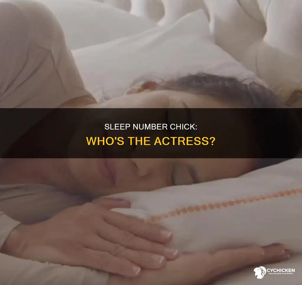 who is the chick in the sleep number commercial