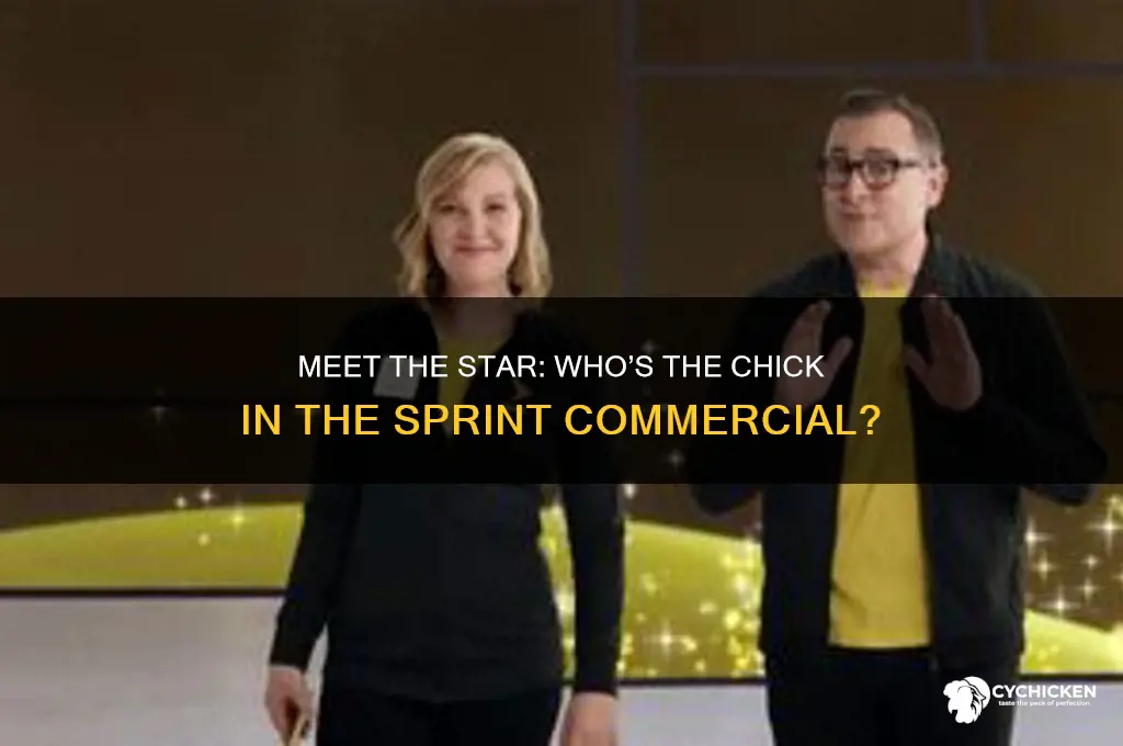 who is the chick in the sprint commercial