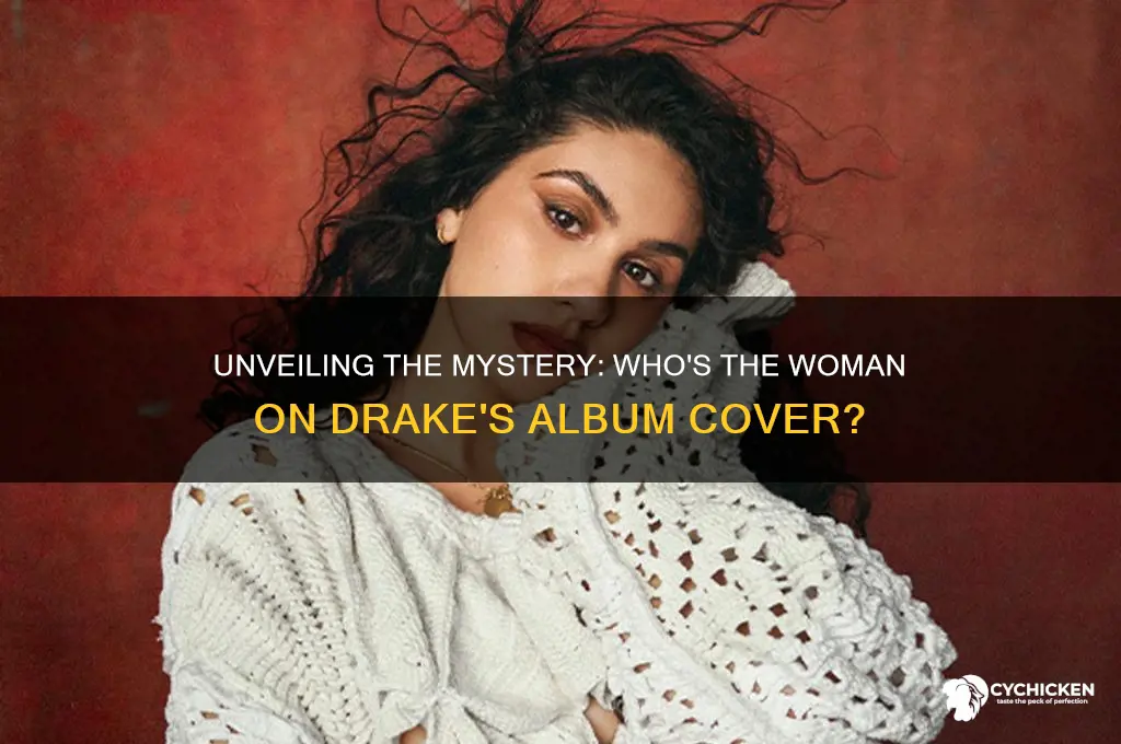 who is the chick on drakes album cover