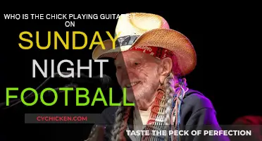Who's the Female Guitarist on Sunday Night Football?