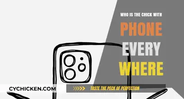 Who is the Mystery Woman Always on Her Phone Everywhere?