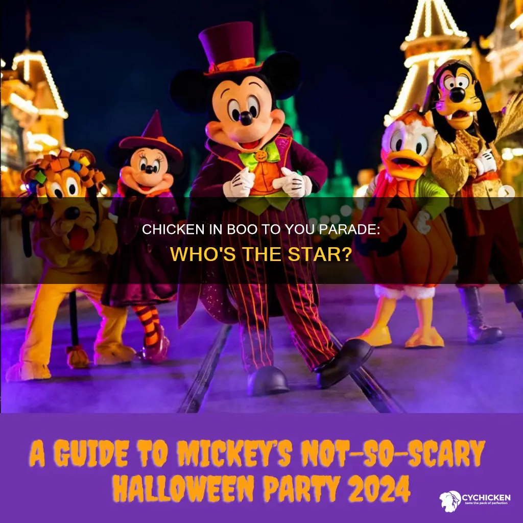 who is the chicken in the boo to you parade