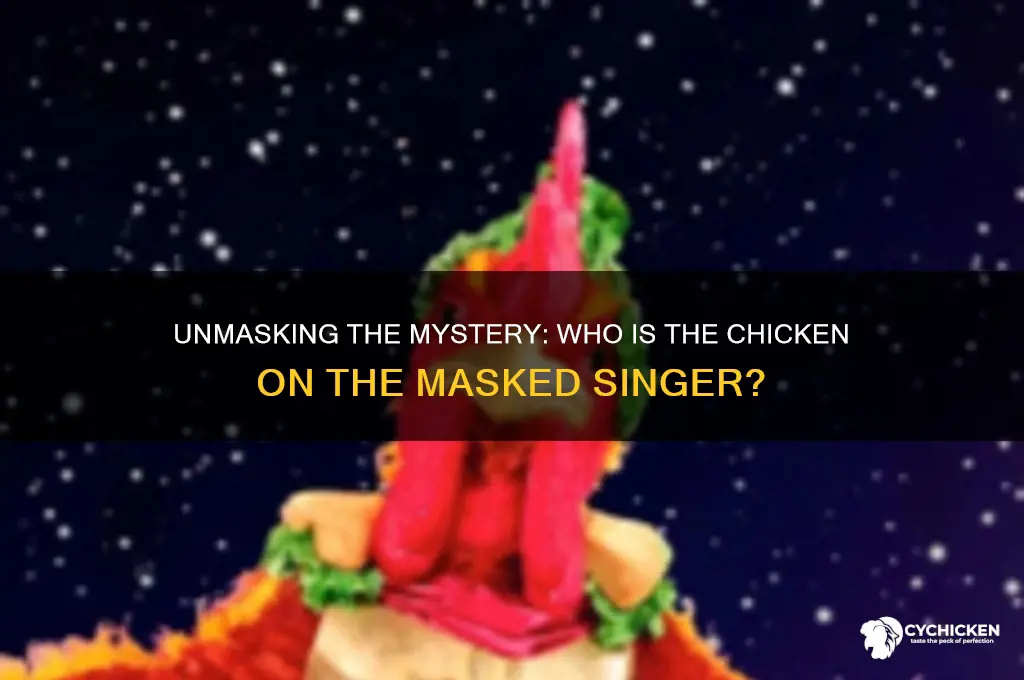who is the chicken in the masked singer