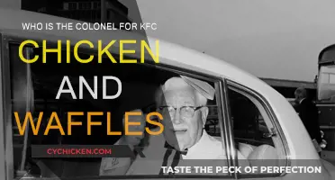 Who is the Face Behind KFC's Chicken and Waffles?