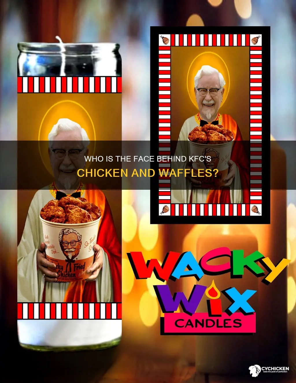 who is the colonel for kfc chicken and waffles