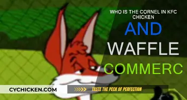 Who's the Colonel in KFC's Chicken and Waffles Ad?