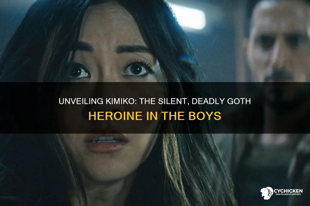 who is the goth chick in the boys