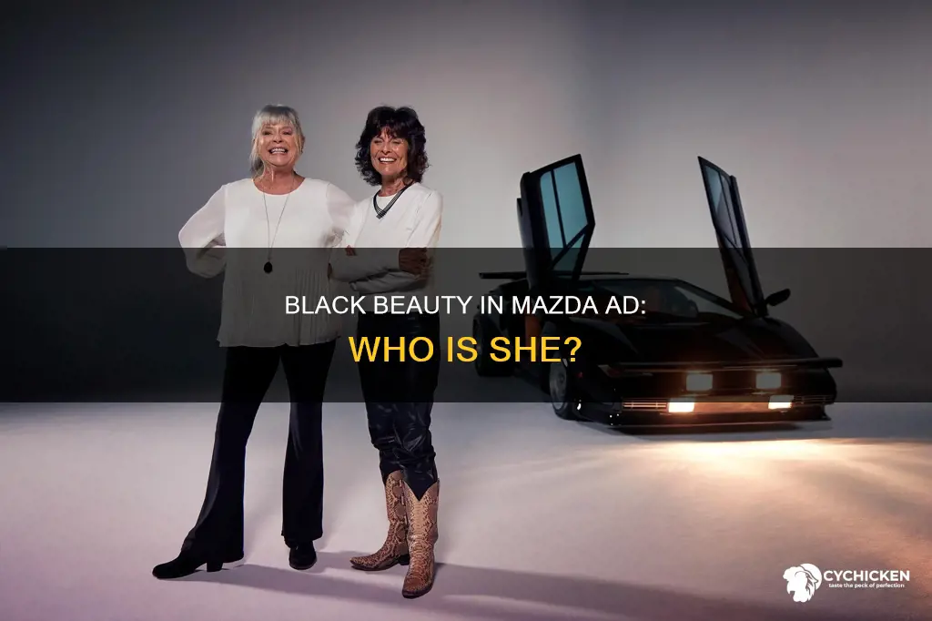 who is the hot black chick in the mazda commercial
