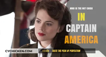 Unveiling Captain America's Stunning Female Co-Star: Who's the Hot Chick?