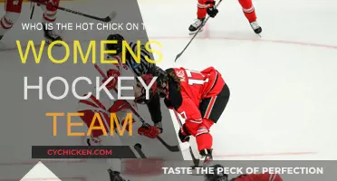 Hot Chick on the Ice: Who's the Hockey Star?