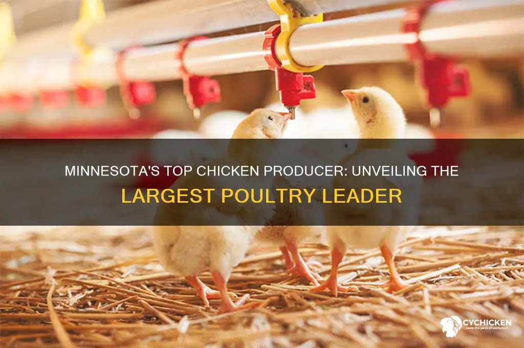 who is the largest chicken producer in minnesota