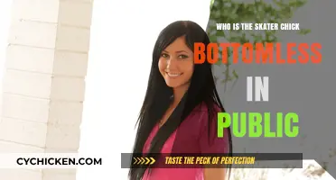 Skater Chick's Bold Public Statement: Bottomless and Unapologetic