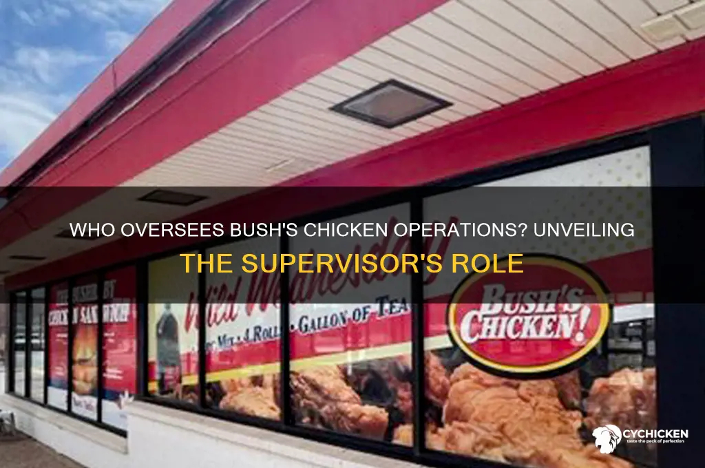 who is the supervisor of bush