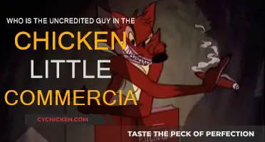 Uncredited Guy in Chicken Little Ad: Mystery Solved?