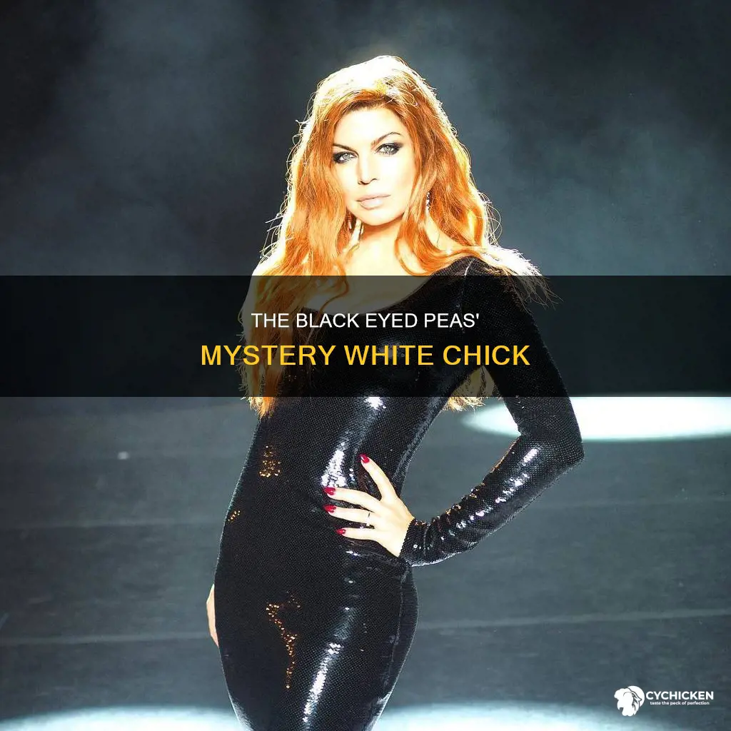 who is the white chick in black eyed peas