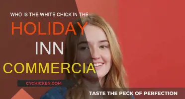 White Chick in Holiday Inn Ad: Mystery Solved